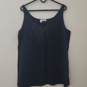 Eileen Fisher Midnight Blue Tank Top